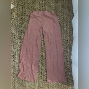 Forever 21 wide leg joggers/pants. Color light pink, size Medium
